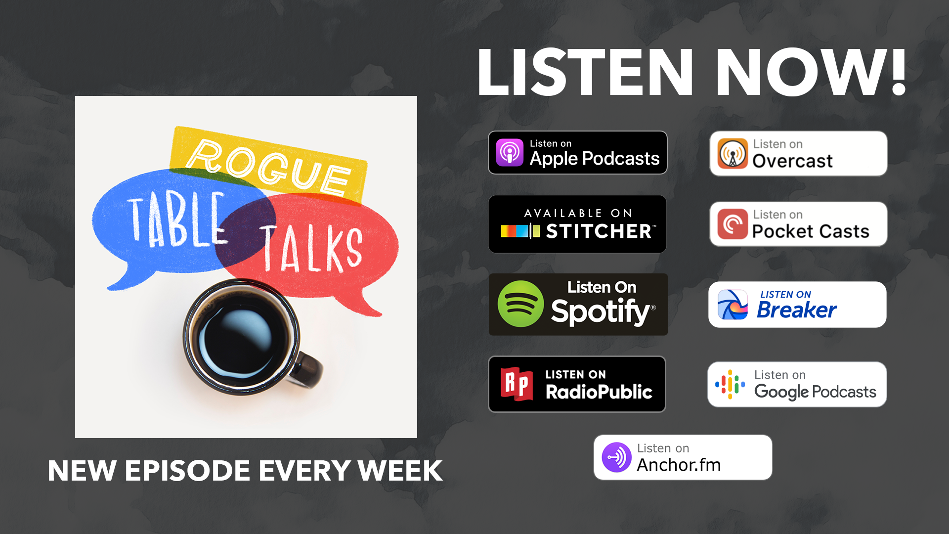 Rogue Table Talks